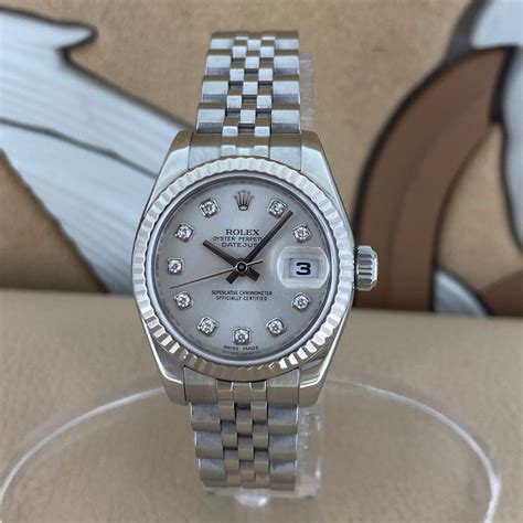 rolex datejust femminile con brillanti dentro cosa costa|Orologi Lady.